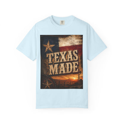Texas Made T-Shirt – Vintage Rustic Lone Star Tee