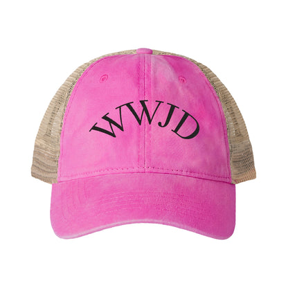Women's Washed Mesh-Back Cap
