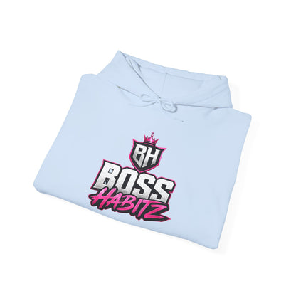 Boss Habitz Hoodie — Bold Logo Streetwear Pullover