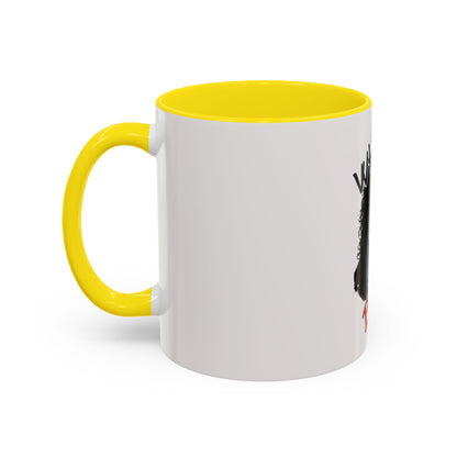 Michael Jackson "Who's Bad?" Accent Coffee Mug