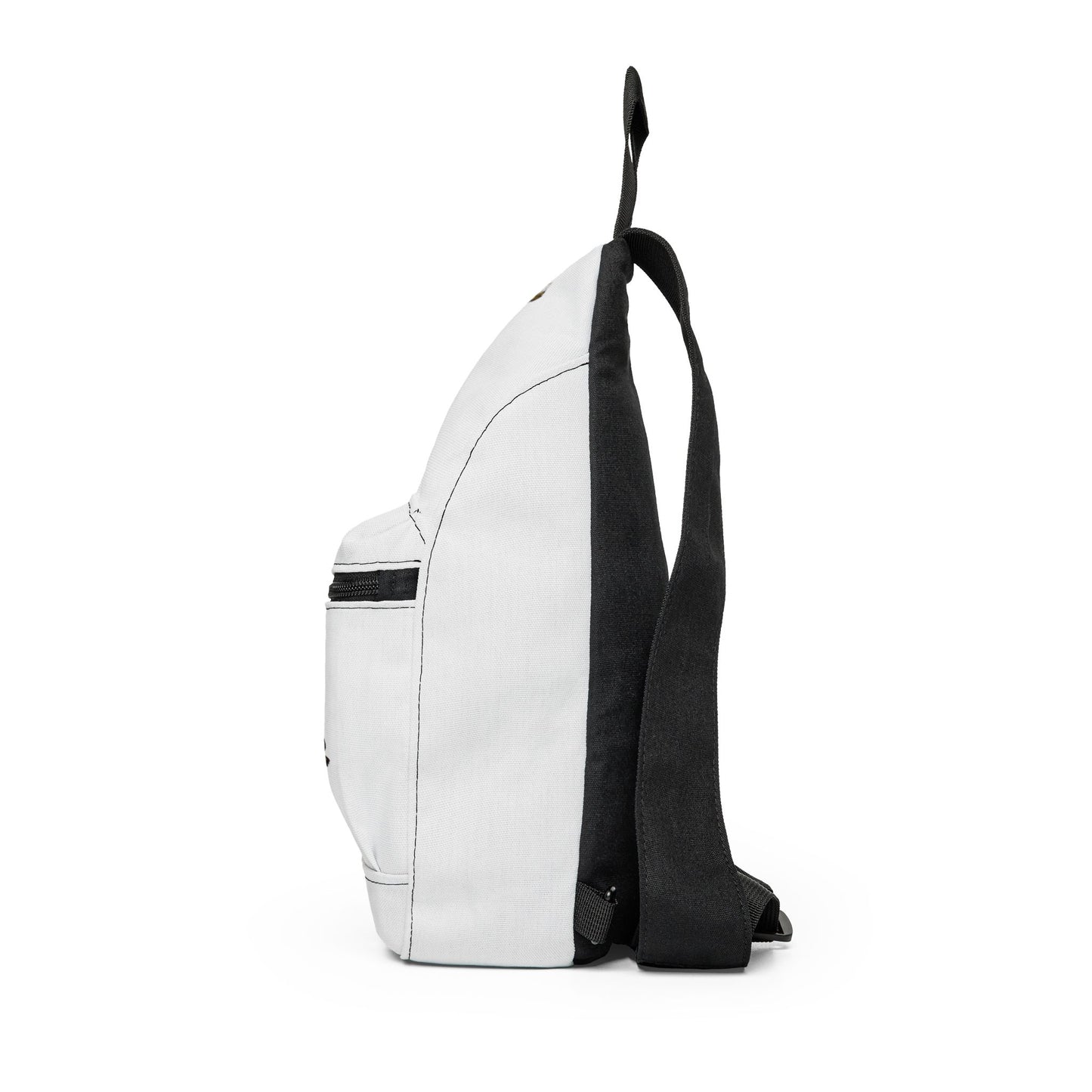 Sling Bag — White Gold Emblem Crossbody Pack