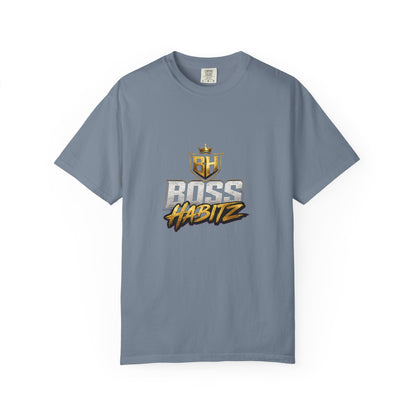 Boss Habitz Graphic T-Shirt — Gold Crest Streetwear Tee