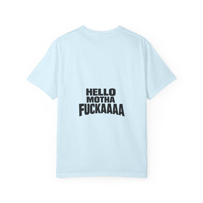 Texas Made Vintage Car T-Shirt — "Hello Motha Fuckaaaa" Back Print