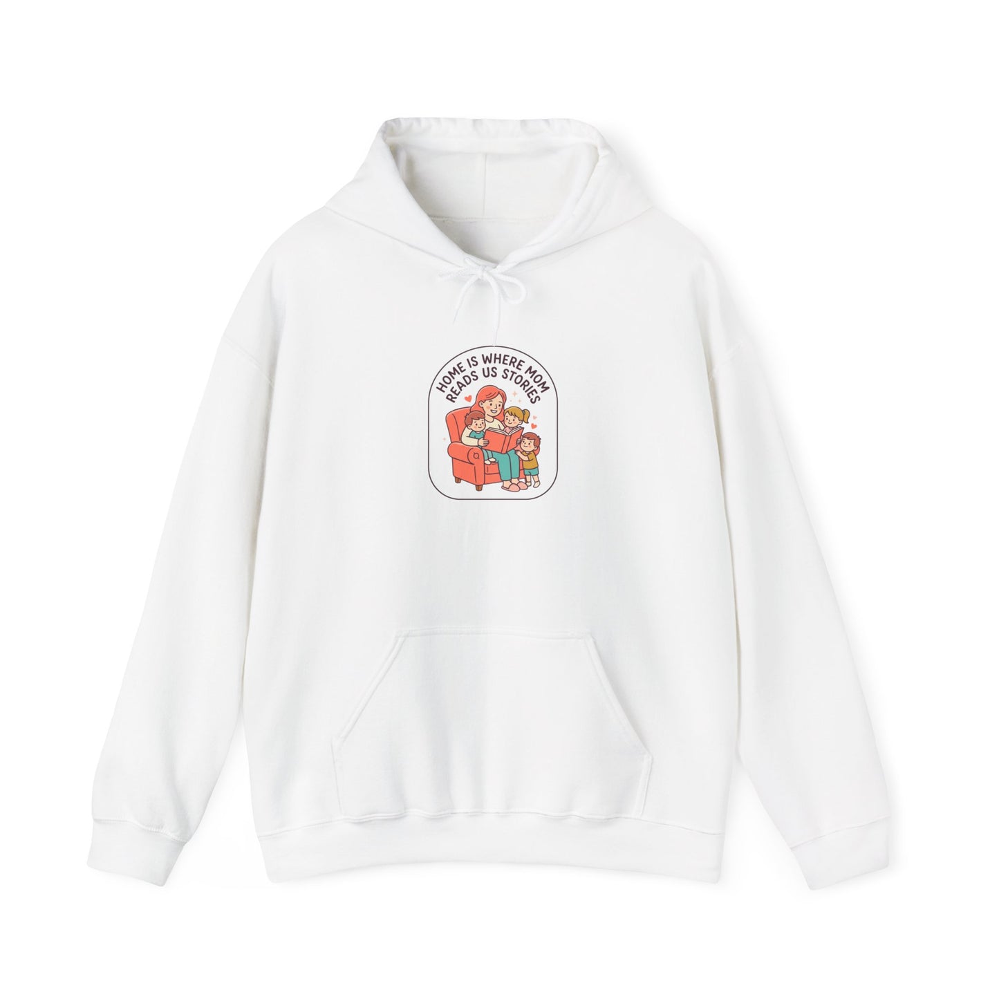 Cozy Mom & Kids Illustration Hoodie | Mother’s Day, sentimental, from daughter