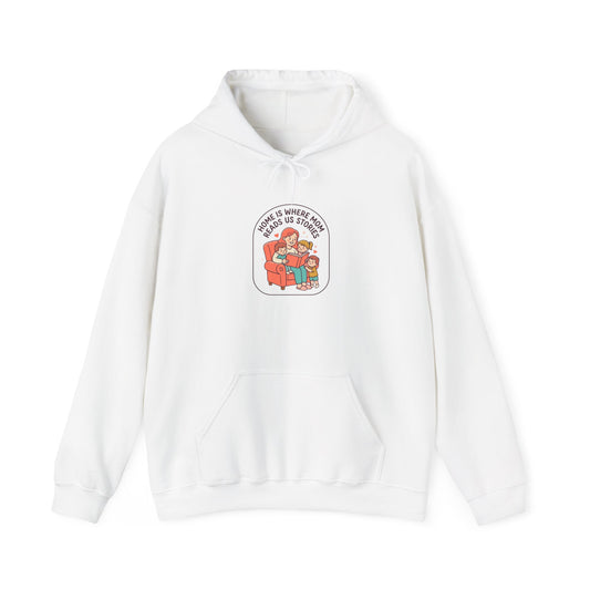 Cozy Mom & Kids Illustration Hoodie | Mother’s Day, sentimental, from daughter