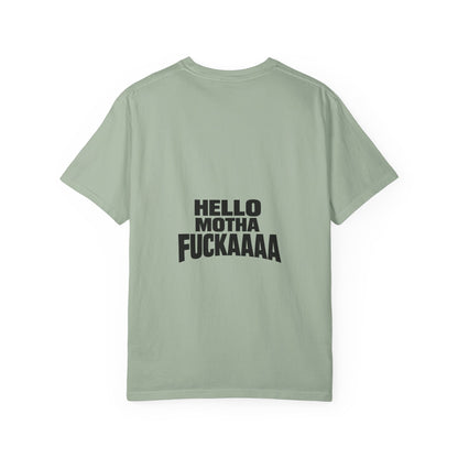 Texas Made Vintage Car T-Shirt — "Hello Motha Fuckaaaa" Back Print