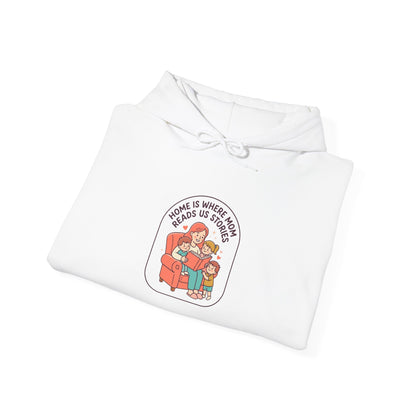 Cozy Mom & Kids Illustration Hoodie | Mother’s Day, sentimental, from daughter