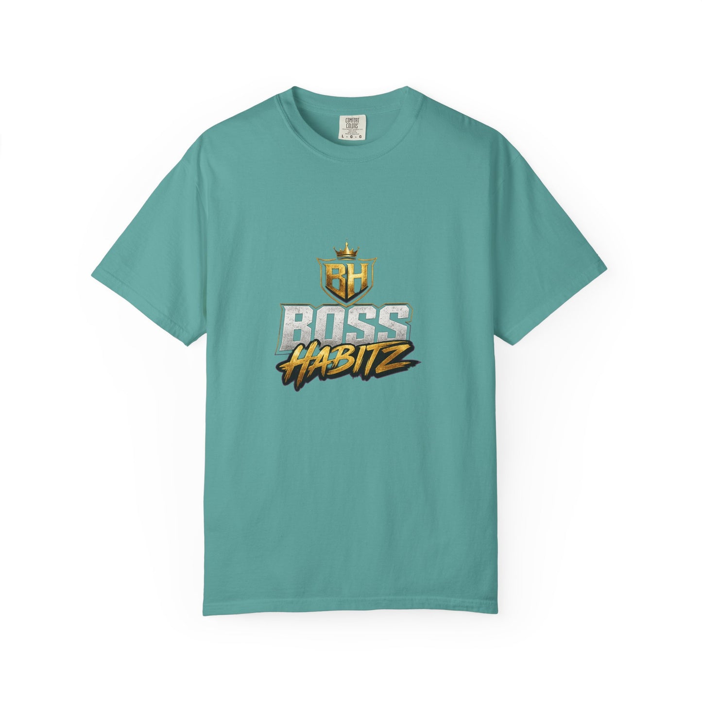 Boss Habitz Graphic T-Shirt — Gold Crest Streetwear Tee