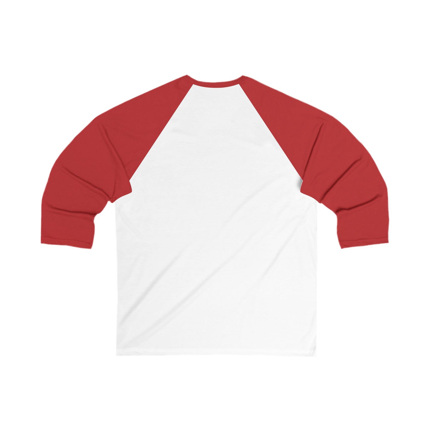 Baseball Mom Raglan Tee — Red & White 3/4 Sleeve Baseball Shirt