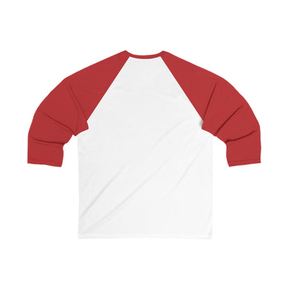 Baseball Mom Raglan Tee — Red & White 3/4 Sleeve Baseball Shirt