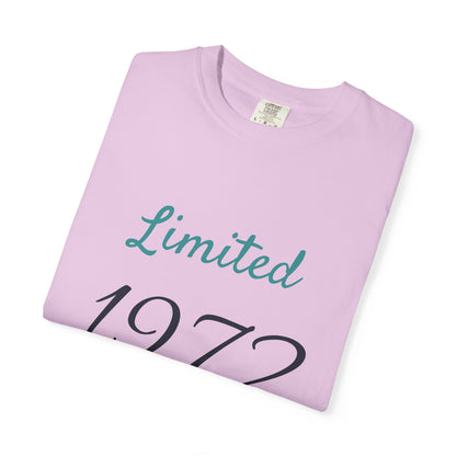 Limited Edition 1972 T-Shirt — Vintage Birthyear Tee