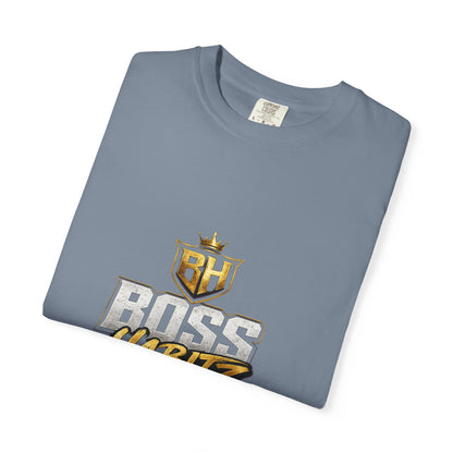 Boss Habitz Graphic T-Shirt — Gold Crest Streetwear Tee