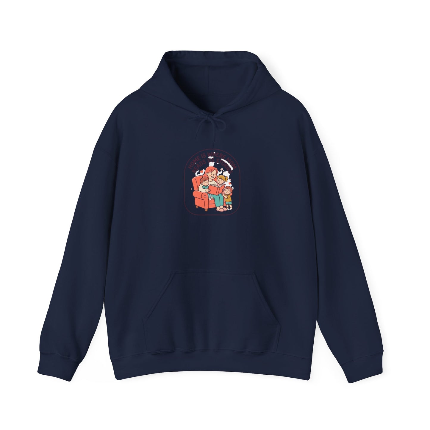 Cozy Mom & Kids Illustration Hoodie | Mother’s Day, sentimental, from daughter