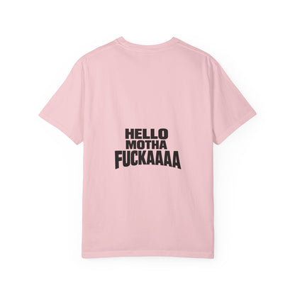 Texas Made Vintage Car T-Shirt — "Hello Motha Fuckaaaa" Back Print