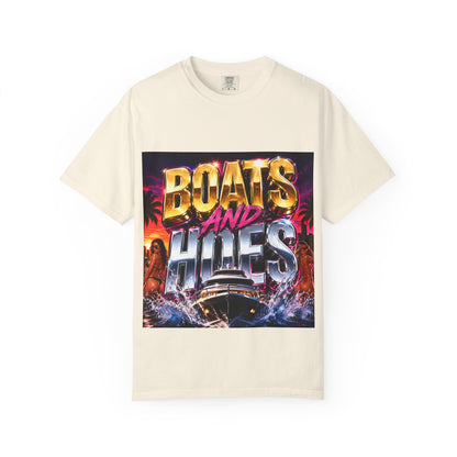Boats and Hiles Graphic T-Shirt — Retro Yacht Beach Vibe Tee