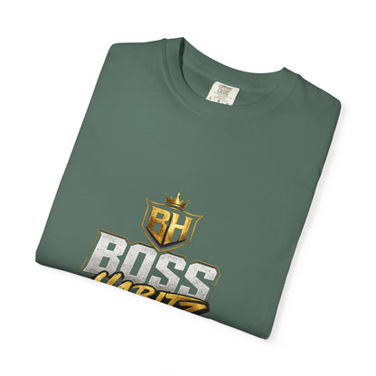 Boss Habitz Graphic T-Shirt — Gold Crest Streetwear Tee