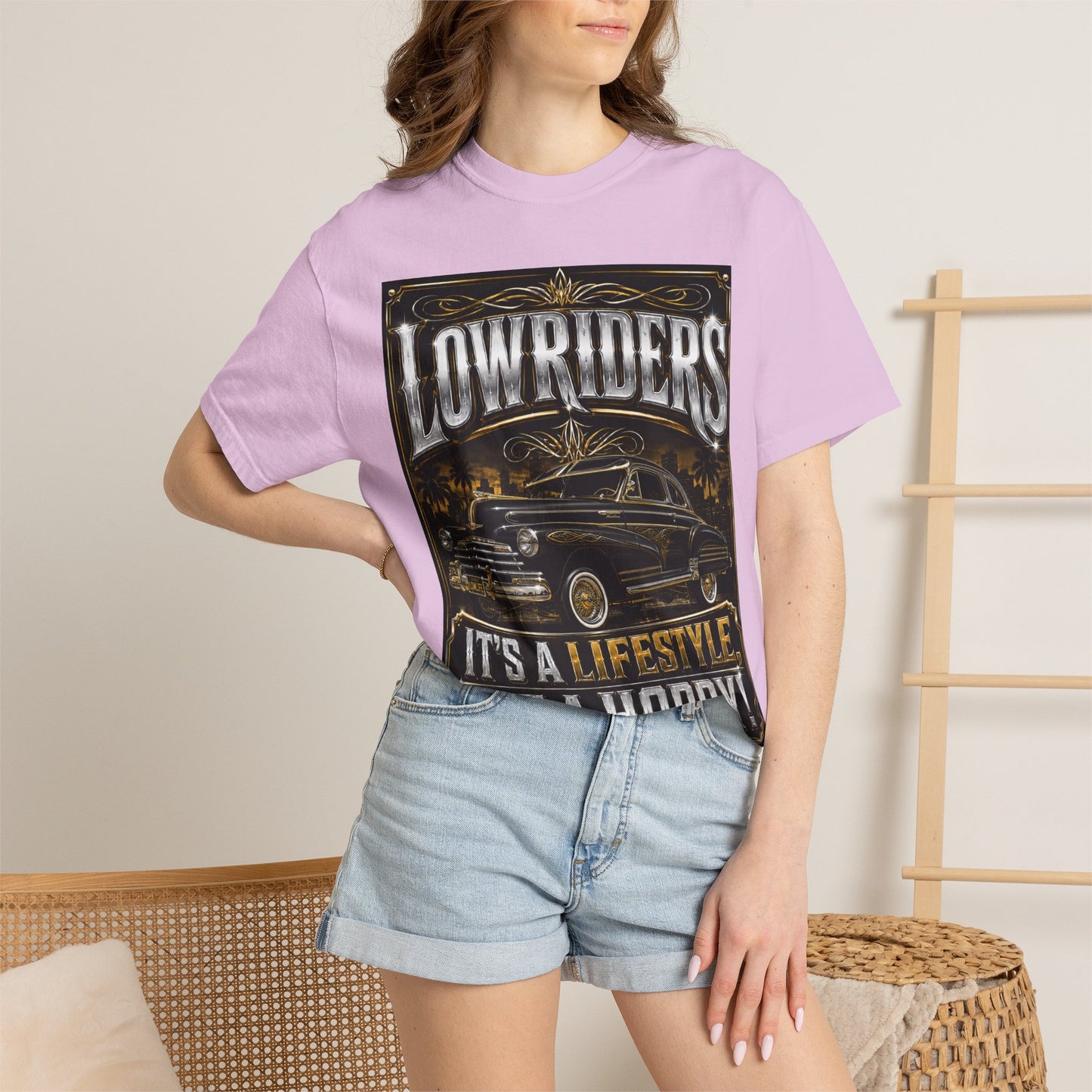 Lowriders T-Shirt — "It's a Lifestyle Not a Hobby" Classic Car Tee