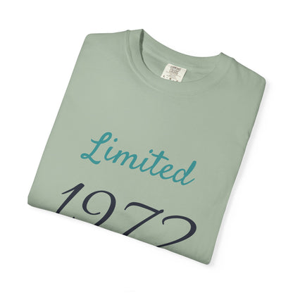 Limited Edition 1972 T-Shirt — Vintage Birthyear Tee