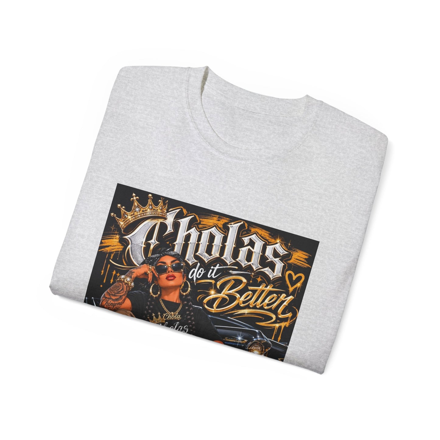 Cholas Do It Better T‑Shirt — Vintage Chola Street Art Tee