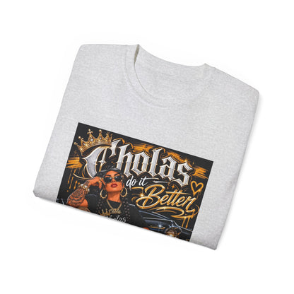 Cholas Do It Better T‑Shirt — Vintage Chola Street Art Tee