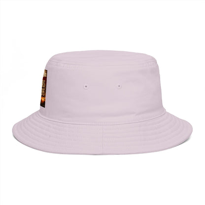 Texas Made Bucket Hat — Vintage Flag Graphic
