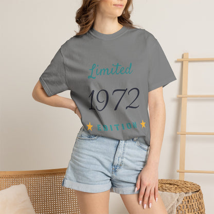 Limited Edition 1972 T-Shirt — Vintage Birthyear Tee