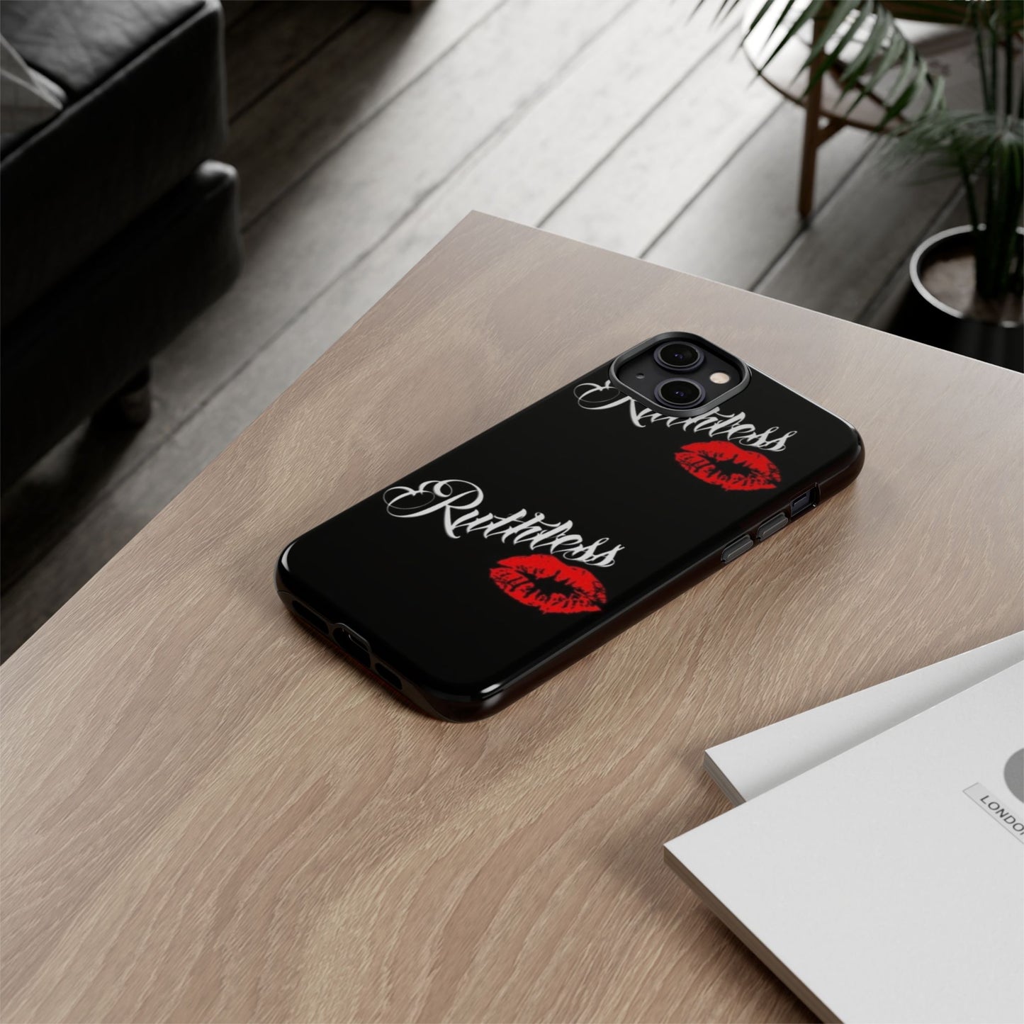 Ruthless Red Kiss Phone Case