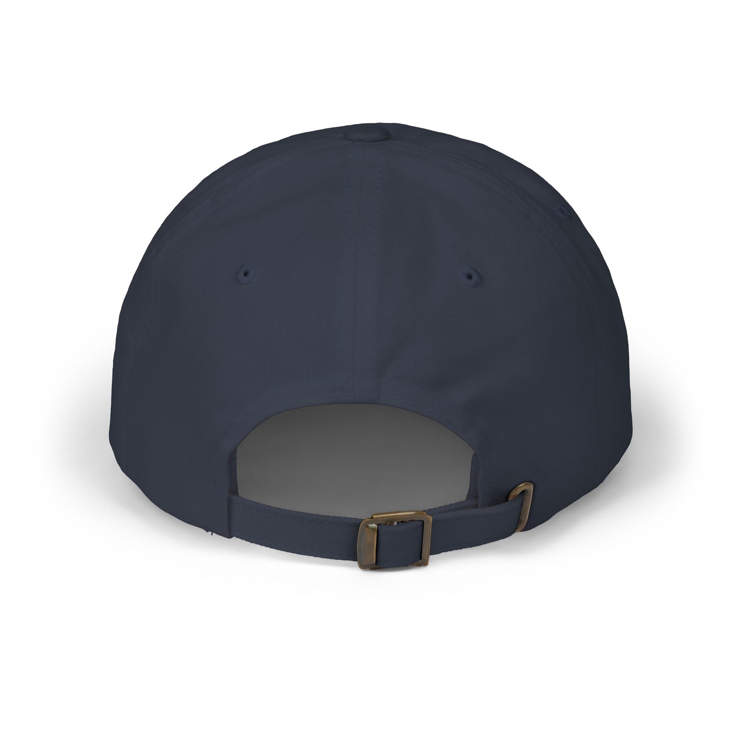 Dad Cap with Pink Crown RH Shield Embroidered Logo — Classic Baseball Hat for Moms & Dads