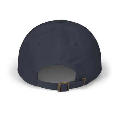 Dad Cap with Pink Crown RH Shield Embroidered Logo — Classic Baseball Hat for Moms & Dads