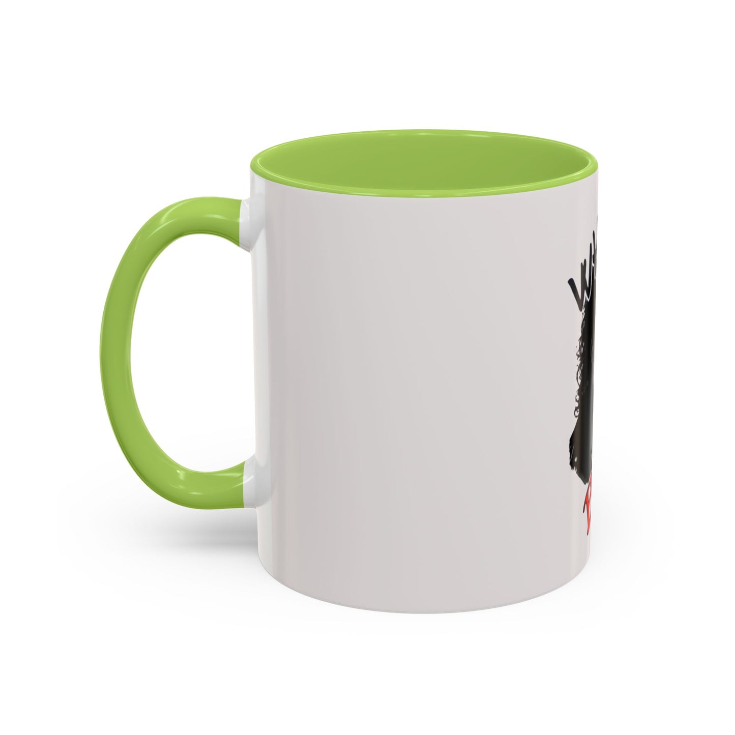 Michael Jackson "Who's Bad?" Accent Coffee Mug