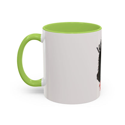Michael Jackson "Who's Bad?" Accent Coffee Mug