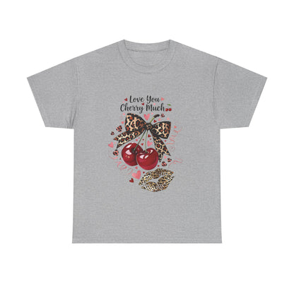 Cherry Love Tee – "Love You Cherry Much" Graphic T‑Shirt