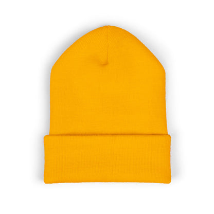 Boss Mode Embroidered Cuffed Beanie — Streetwear Winter Hat