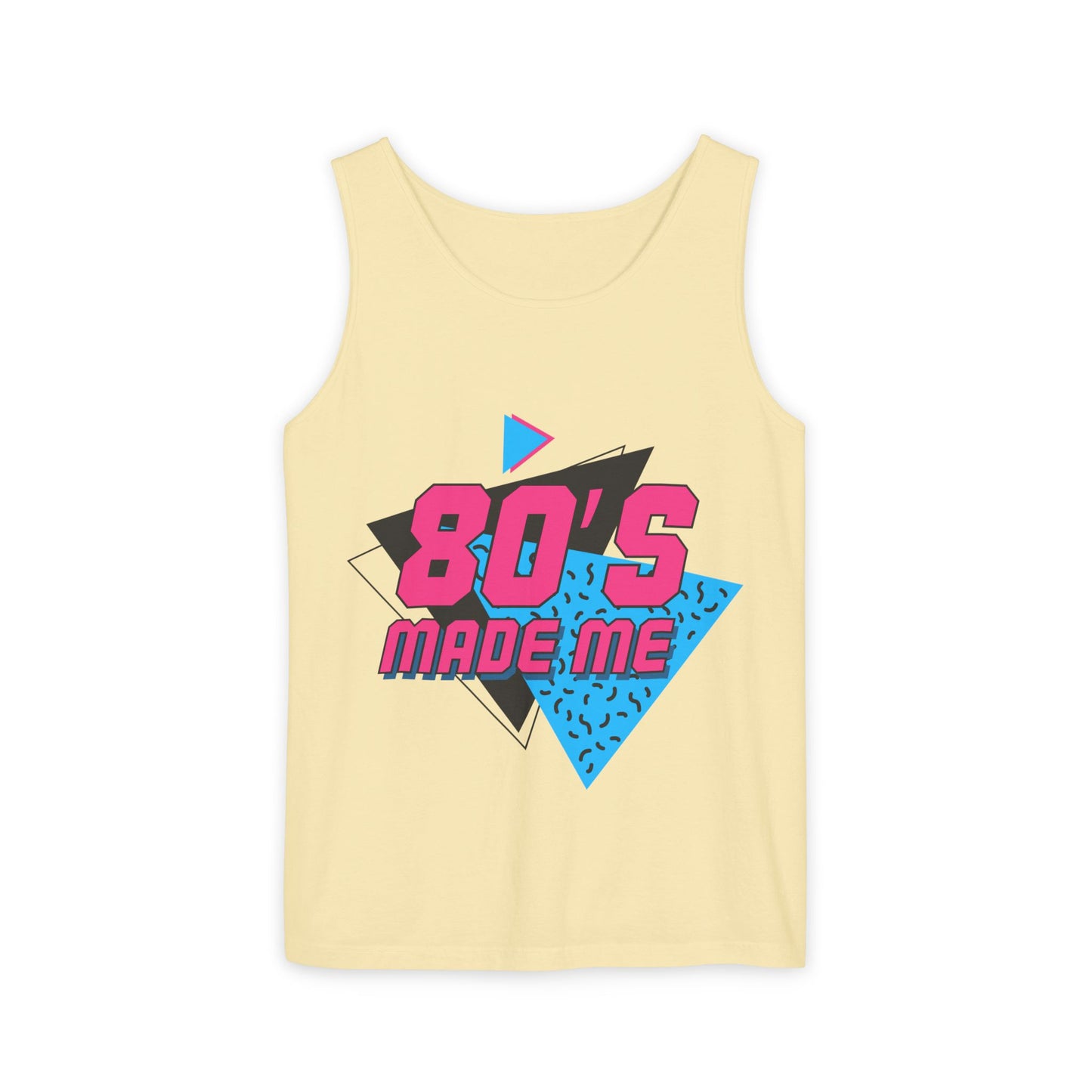 80’s Made Me Tank Top — Retro 1980s Vintage Graphic Tank