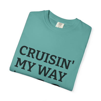 Cruisin' My Way into 60 Tee — Funny 60th Birthday T-Shirt