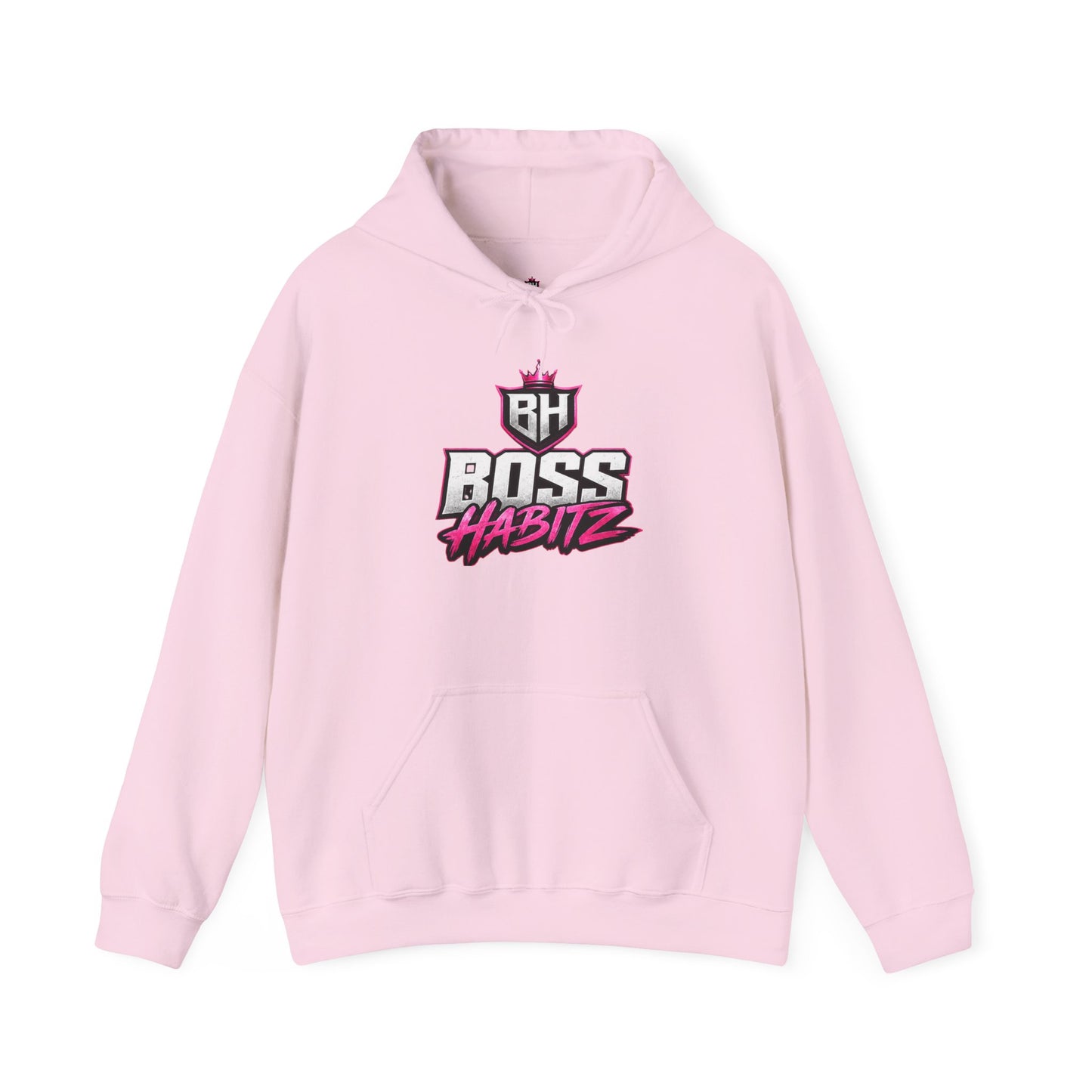 Boss Habitz Hoodie — Bold Logo Streetwear Pullover