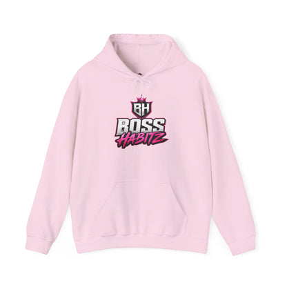 Boss Habitz Hoodie — Bold Logo Streetwear Pullover