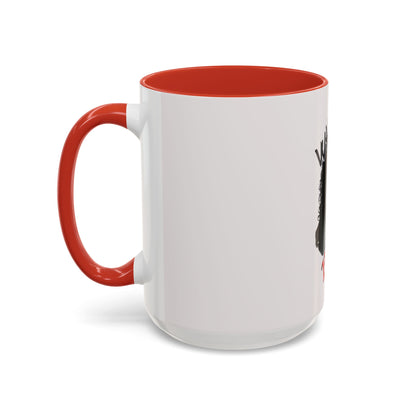 Michael Jackson "Who's Bad?" Accent Coffee Mug