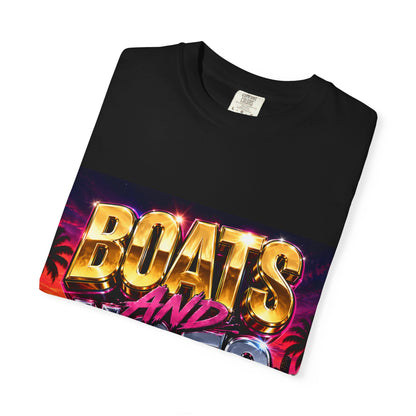 Boats and Hiles Graphic T-Shirt — Retro Yacht Beach Vibe Tee