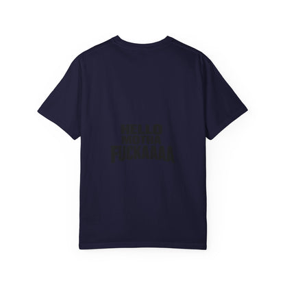 Texas Made Vintage Car T-Shirt — "Hello Motha Fuckaaaa" Back Print