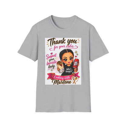 Thank You For Your Order T-Shirt — Support Your Favorite Boss Babe (Cooking with Marlene)