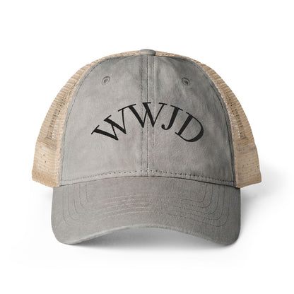Women's Washed Mesh-Back Cap