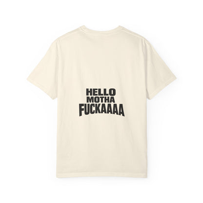 Texas Made Vintage Car T-Shirt — "Hello Motha Fuckaaaa" Back Print