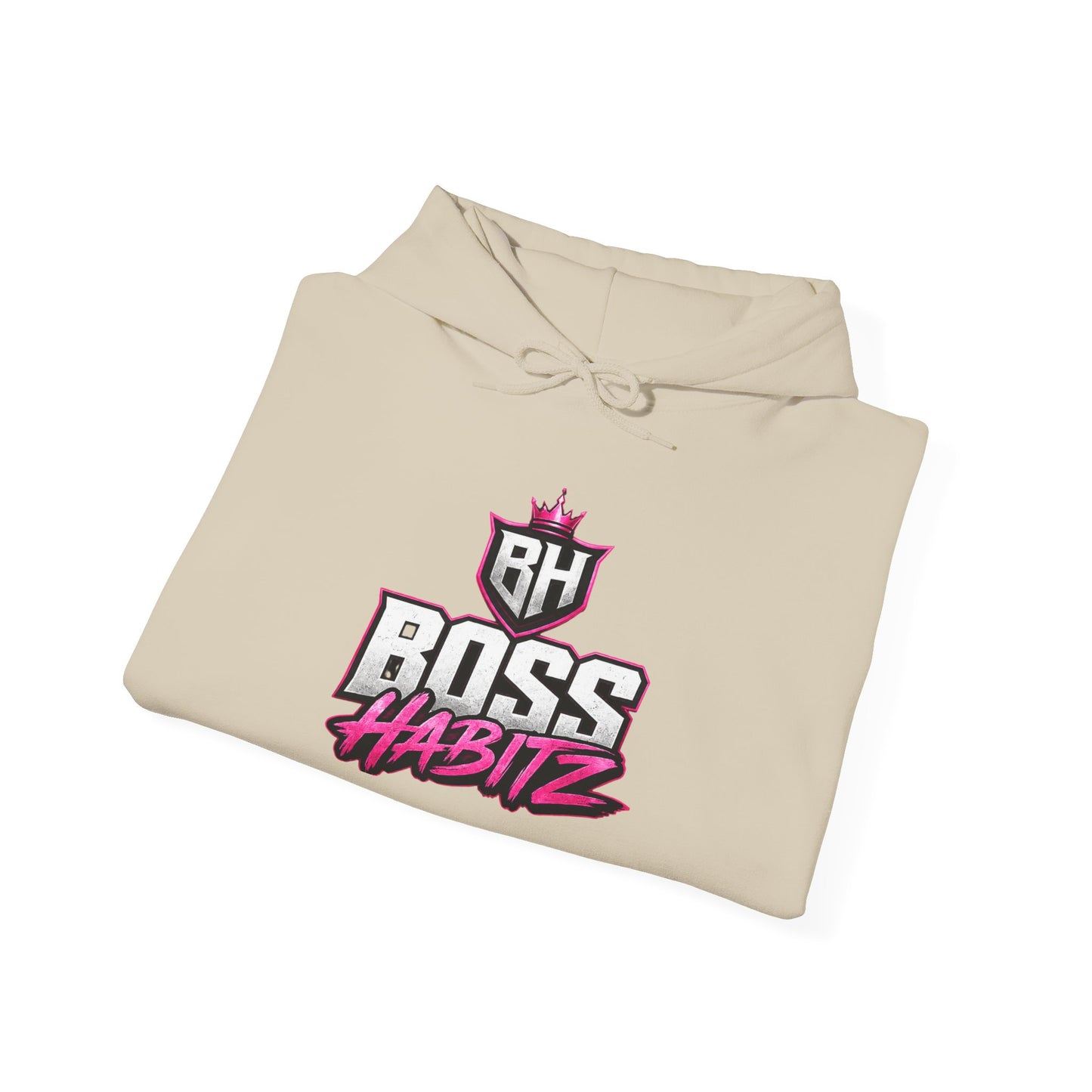 Boss Habitz Hoodie — Bold Logo Streetwear Pullover