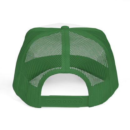 BOSS Trucker Cap — Bold Script Mesh Back Hat for Leaders & Street Style