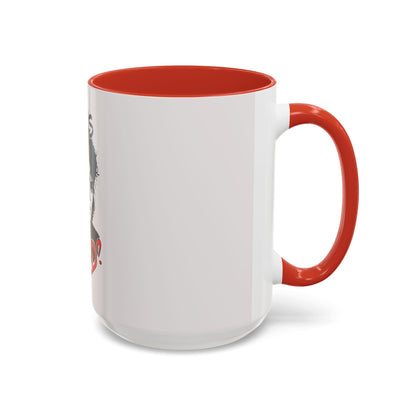 Michael Jackson "Who's Bad?" Accent Coffee Mug