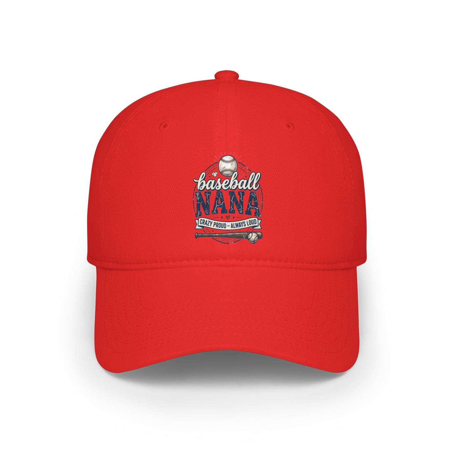 Baseball Nana Low Profile Cap – Vintage Softball Mom Hat