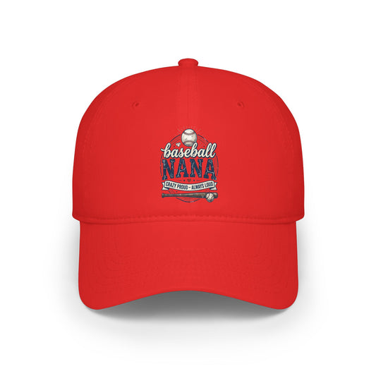 Baseball Nana Low Profile Cap – Vintage Softball Mom Hat