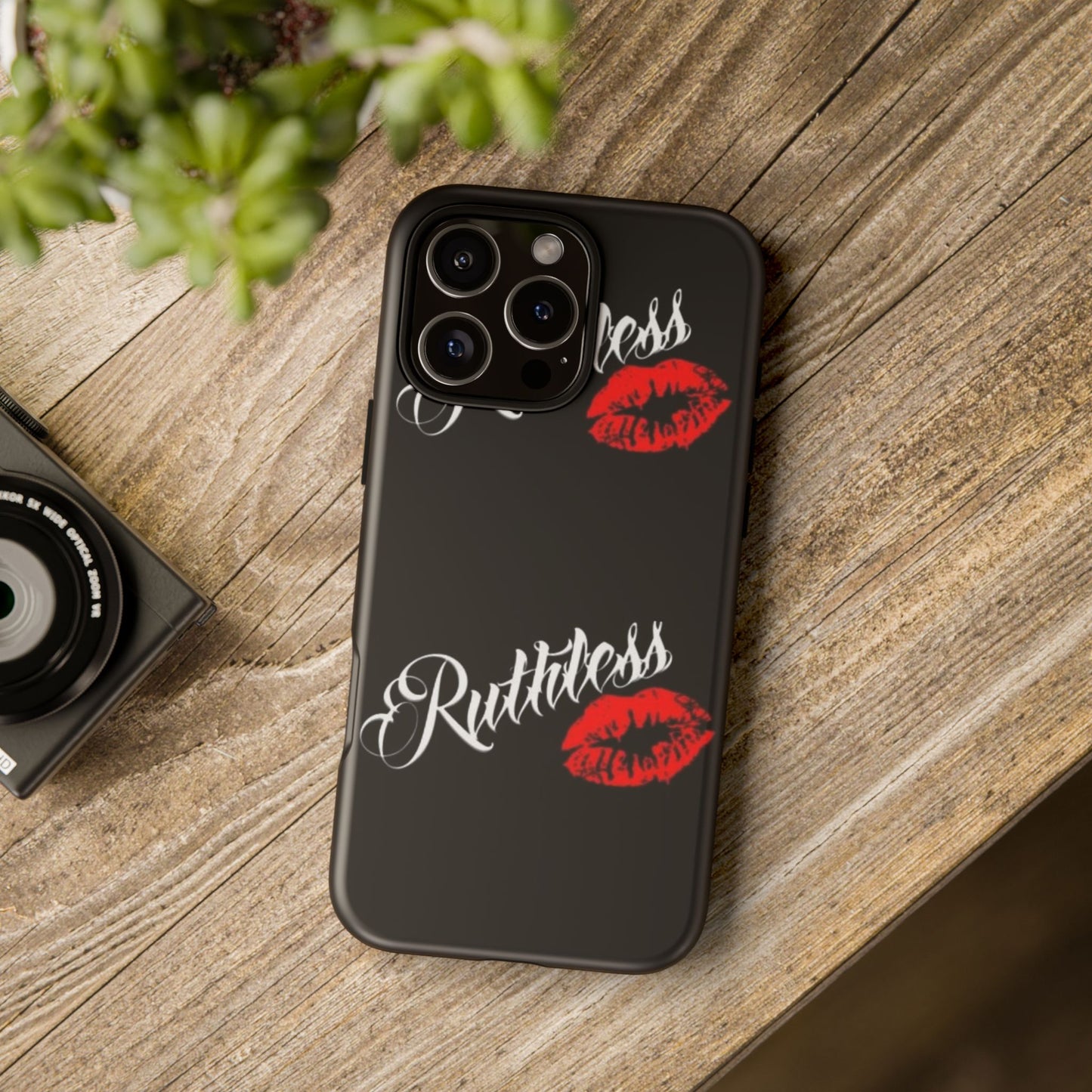 Ruthless Red Kiss Phone Case