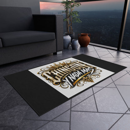 Outdoor Rug — King Crown 'Chingon y Nada Mas' Decorative Patio Mat